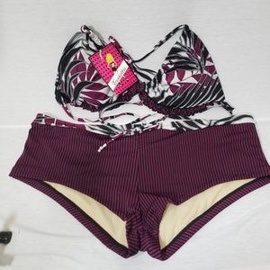 Trunkettes 2 piece bathing suit